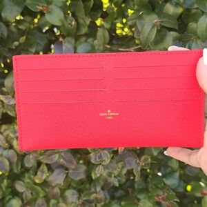 Louis Vuitton Red Wallet